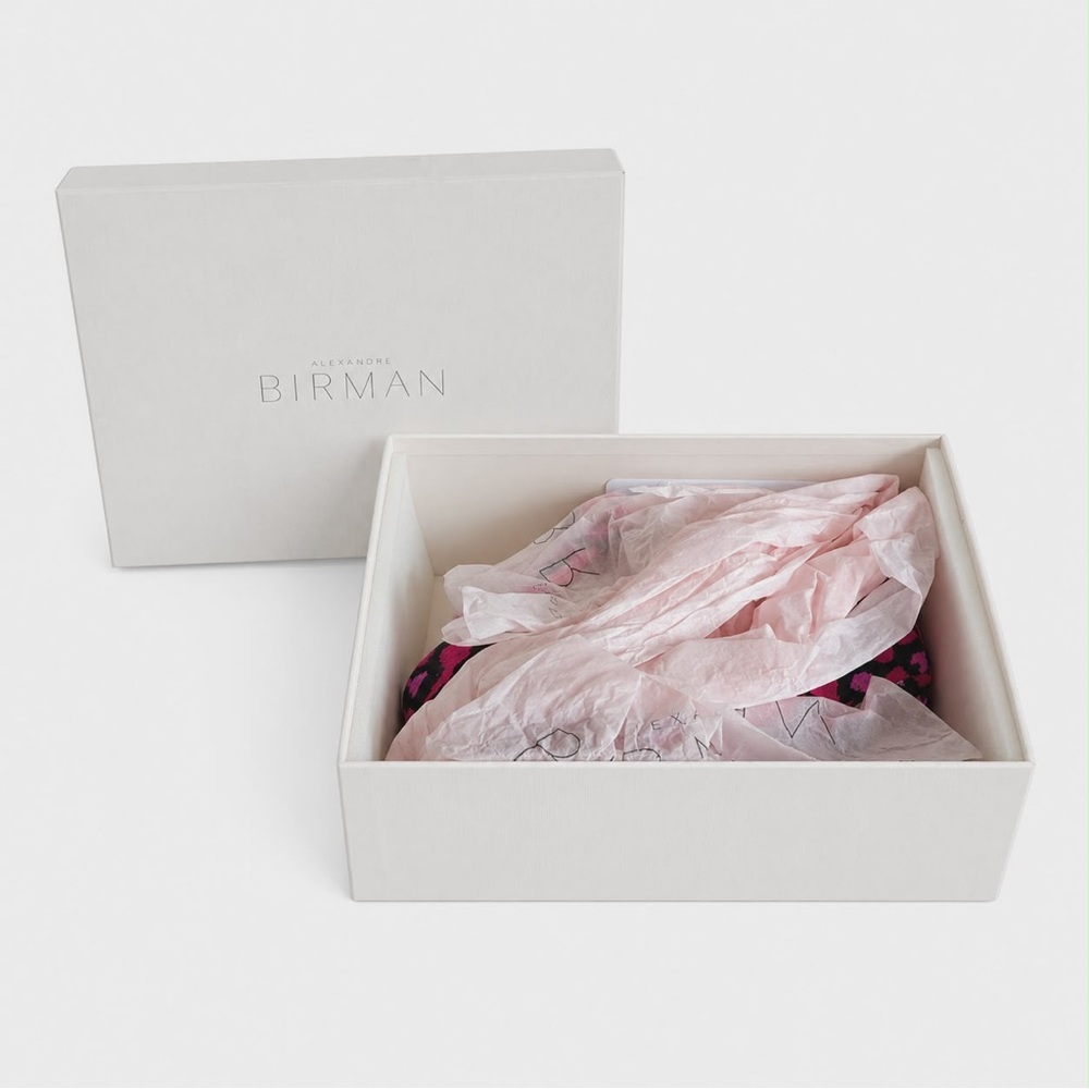 NIB. Size 38/US 8. Alexandre Birman hot pink, purple  "Piano" stiletto pumps - Picture 6 of 15